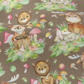 Cartoon Watercolor Baby Animal Modern Jersey