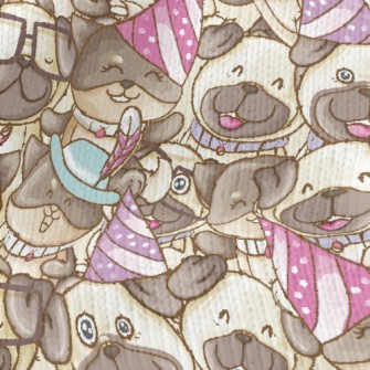 Excited Cute Puppy Stretch Jersey