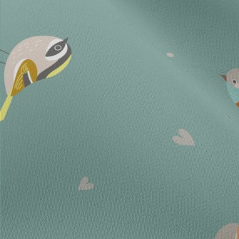 Cute Bird Breeds Chiffon