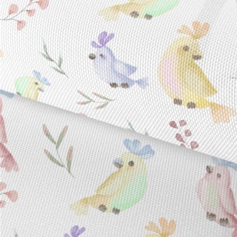 Beautiful Colorful Parrot Waterproof Oxford