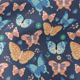 Colorful Cartoon Butterfly Waterproof Canvas