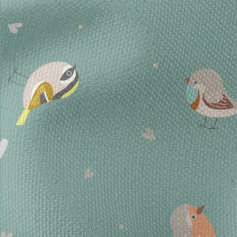 Cute Bird Breeds Waterproof Canvas