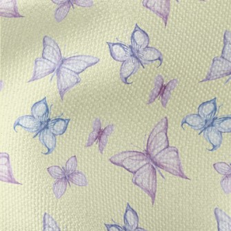 Two-color Hand-painted Butterf Waterproof Canvas