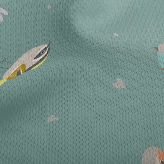 Cute Bird Breeds Athletic Mesh Flat Back