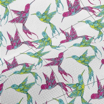 Bicolor Tropical Bird Performance Linen