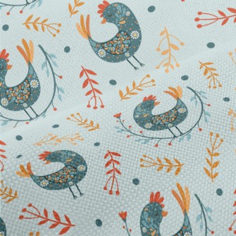 Ethnic Pattern Bird Performance Linen