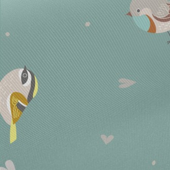 Cute Bird Breeds Twill