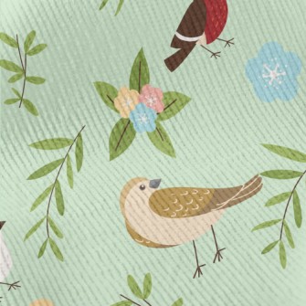 Cartoon Bird Encyclopedia Standard Corduroy