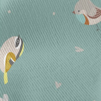 Cute Bird Breeds Standard Corduroy