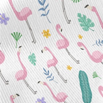 Hand Drawn Cartoon Flamingo Standard Corduroy