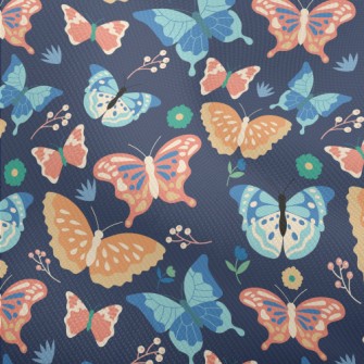 Colorful Cartoon Butterfly Dobby