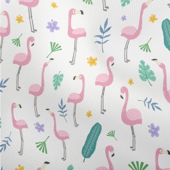 Hand Drawn Cartoon Flamingo Dobby