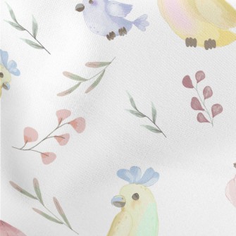 Beautiful Colorful Parrot Stretch Ponte