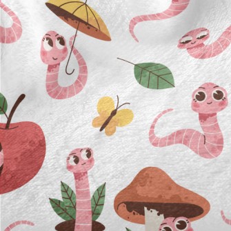 Smart Cartoon Earthworm Minky