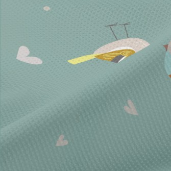 Cute Bird Breeds Piqué