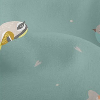 Cute Bird Breeds Lightweight Performance Linen