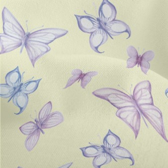 Two-color Hand-painted Butterf Lightweight Performance Linen