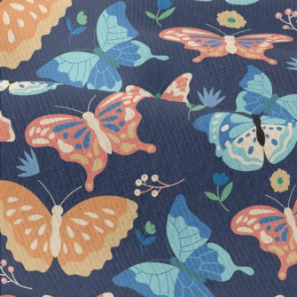 Colorful Cartoon Butterfly Modern Jersey