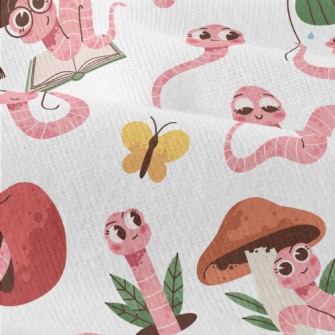 Smart Cartoon Earthworm Modern Jersey