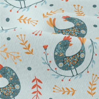 Ethnic Pattern Bird Modern Jersey