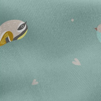 Cute Bird Breeds Jersey Backed Fleece