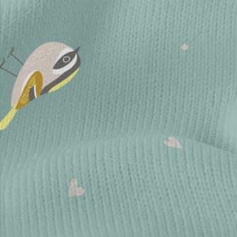 Cute Bird Breeds Stretch Jersey