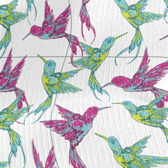 Bicolor Tropical Bird Stretch Jersey