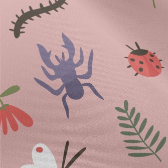 Colorful Cartoon Insects Chiffon
