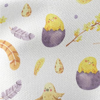 Spring Chicks Born Waterproof Canvas