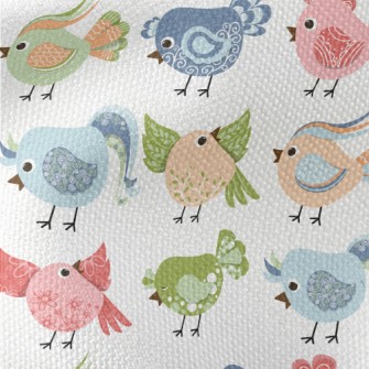 Gorgeous Pattern Bird Waterproof Canvas