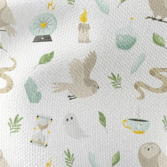 Magical Creatures And Objects Waterproof Canvas