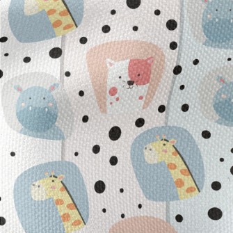 Cute Animal Decoration Waterproof Canvas