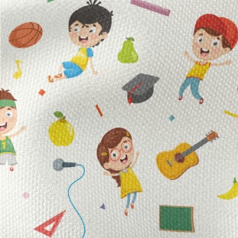 Happy Campus Life Waterproof Canvas
