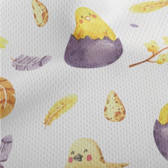 Spring Chicks Born Athletic Mesh Flat Back