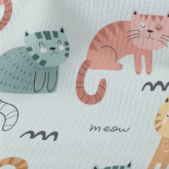 Colorful Cartoon Cat Terry