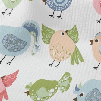 Gorgeous Pattern Bird Terry