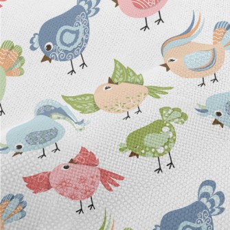 Gorgeous Pattern Bird Performance Linen