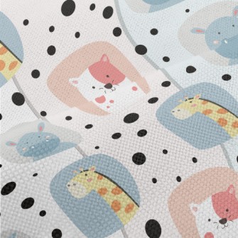 Cute Animal Decoration Performance Linen