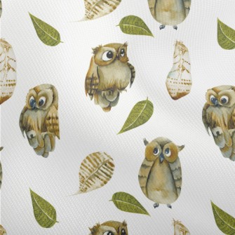 Cute Watercolor Owl Dobby