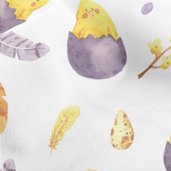 Spring Chicks Born Micro Fleece