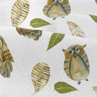 Cute Watercolor Owl Modern Jersey