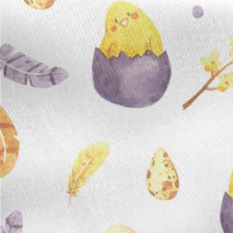 Spring Chicks Born Jersey Backed Fleece