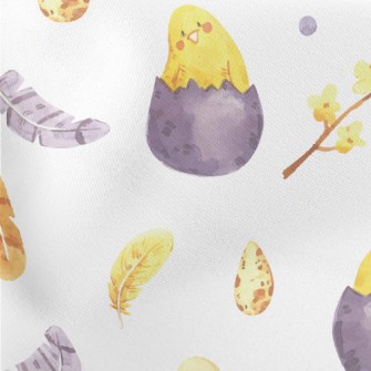 Spring Chicks Born Lightweight Cotton Poplin