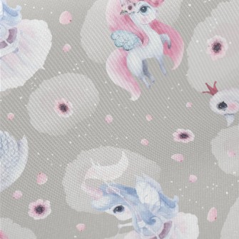 Fantasy Fairy Tale Characters Midweight Cotton Poplin