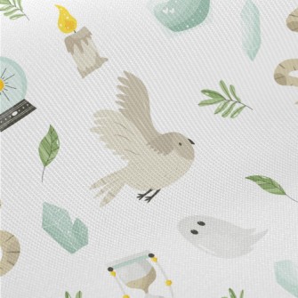 Magical Creatures And Objects Midweight Cotton Poplin