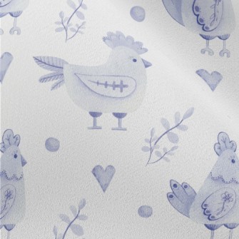 Easter Blue Chick Chiffon