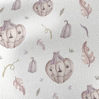 Spooky Expression Pumpkin Waterproof Canvas