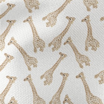 Watercolor Baby Giraffe Waterproof Canvas