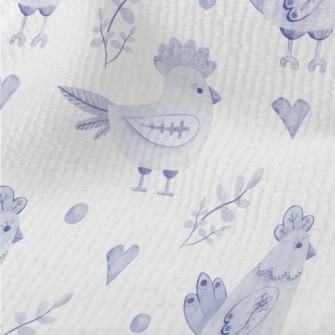 Easter Blue Chick Terry