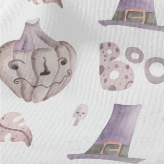 Witch Hat And Jack-o'-lant Terry